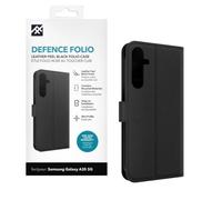 ZAGG iFrogz Defence Folio Case for Samsung Galaxy A35 5G, Durable, Drop Protection, Shockproof, Black