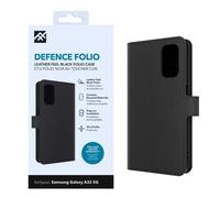 ZAGG iFrogz Defence Folio Protective Case Compatible with Samsung Galaxy A32 5G, Durable, Snap On, Smudge Resistant, Slim, Recycled, Black