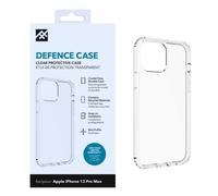 ZAGG iFrogz Defence Protective Case Compatible with iPhone 13 Pro Max, Durable, Snap On, Smudge Resistant, Slim, Recycled, Clear