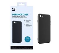 ZAGG iFrogz Defence Protective Case Compatible with iPhone 8/ iPhone SE, Durable, Snap On, Smudge Resistant, Slim, Recycled, Black