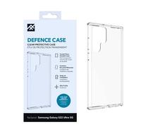 ZAGG iFrogz Defence Protective Case Compatible with Samsung Galaxy S22 Ultra, Durable, Snap On, Smudge Resistant, Slim, Recycled, Clear