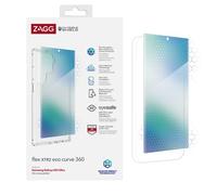 ZAGG InvisibleShield Flex Curve XTR2 ECO 360 Screen Protector Compatible for Samsung Galaxy S23 Ultra Bundle, Shockproof, Strong, Anti-Reflective, Blue Light Eyesafe, 5G, Clear