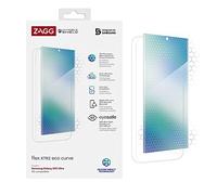 ZAGG InvisibleShield Flex Curve XTR2 ECO Screen Protector Compatible for Samsung Galaxy S23 Ultra, Shockproof, Strong, Anti-Dust Install, Anti-Reflective, Blue Light Eyesafe, 5G, Eco-Friendly, Clear