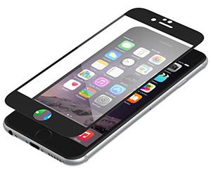 ZAGG InvisibleSHIELD Glass Contour Screen Protector for iPhone 6/6s - Black