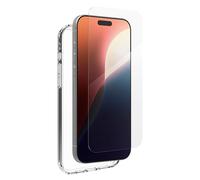 ZAGG InvisibleShield Glass Elite 360 Bundle Tempered Glass Screen Protector and Phone Case for iPhone 16 Pro Max [6.9-Inch], Smudge & Scratch-Resistant, Shockproof, Easy Application (Transparent)