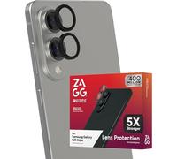 ZAGG InvisibleShield Glass Elite Camera Tempered Glass Camera Lens Protector for Samsung Galaxy S25 Edge, Full Coverage, Advanced Clarity, Anti-Reflective, Smudge & Scratch-Resistant (Transparent)