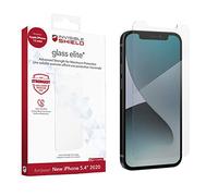 ZAGG InvisibleShield Glass Elite+ for the Apple iPhone 12 mini (Screen)- Anti-microbial, Impact Protection, Smudge Free, Scratch Resistant