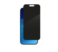 ZAGG InvisibleShield Glass Elite Privacy Screen Protection Compatible for Apple iPhone 15, Scratchproof, Smudgeproof, Shockproof, Reinforced Edges, Easy Application