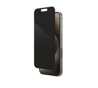 ZAGG InvisibleShield Glass Elite Privacy Tempered Glass Screen Protector for iPhone 15 Pro [6.1-Inch], Privacy Protection, Case-Friendly, Smudge & Scratch-Resistant, Shockproof (Black)