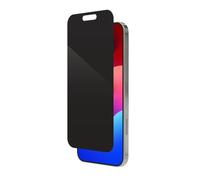 ZAGG InvisibleShield Glass Elite Privacy Tempered Glass Screen Protector for iPhone 15 Pro Max [6.7-Inch], Privacy Protection, Case-Friendly, Smudge & Scratch-Resistant, Shockproof (Black)