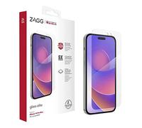 ZAGG InvisibleShield Glass Elite Screen Protector for iPhone 14 Pro Max, Shockproof, Smudgeproof, Scratch Resistant, Anti-Microbial, (Clear)