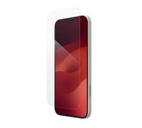 ZAGG InvisibleShield Glass Elite VisionGuard Tempered Glass Screen Protector for iPhone 15 Plus [6.7-Inch], Case-Friendly, Smudge & Scratch-Resistant, Blue Light Filter, Shockproof (Transparent)