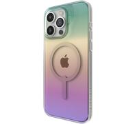 ZAGG Milan Snap Graphene-Reinforced Case for iPhone 15 Pro [6.1-Inch], MagSafe Compatible, Anti-Yellowing, Shockproof Phone Back Cover (Iridescent)