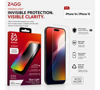 ZAGG (iPhone 16 & 15, 6.1-inch) InvisibleShield Tempered Glass Screen Protector