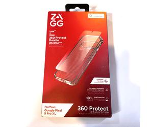 ZAGG Luxe Case & Screen Protector Bundle for Google Pixel 9 Pro XL - Clear