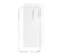 ZAGG Case & Screen Bundle – Luxe 360 Graphene Case + Glass+ for Galaxy S25 Edge (Transparent)