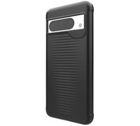 ZAGG Luxe Google Pixel 8 Pro Case - Slim & Stylish Design with 10ft Drop Protection, Made from 100% Recycled Content, Wireless Charging Compatible Phone Case, Black