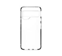 ZAGG Luxe Graphene-Reinforced Case for Google Pixel 8 [6.2-Inch], Wireless Charger Compatible, Slim and Comfortable Design, Anti-Yellowing, Shockproof Phone Back Cover (Transparent)