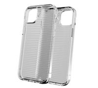 ZAGG Luxe Graphene-Reinforced Case for iPhone 14 Plus and iPhone 15 Plus [6.7-Inch], Wireless Charger Compatible, Anti-Yellowing, Shockproof Phone Back Cover (Transparent)