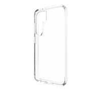 ZAGG Luxe Graphene-Reinforced Case for Samsung Galaxy S24 [6.2-Inch], Wireless Charger Compatible, Slim and Comfortable Design, Anti-Yellowing, Shockproof Phone Back Cover (Transparent)