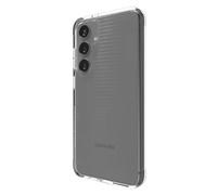 ZAGG Luxe Graphene-Reinforced Case for Samsung Galaxy S24 Plus [6.2-Inch], Wireless Charger Compatible, Slim and Comfortable Design, Anti-Yellowing, Shockproof Phone Back Cover (Transparent)