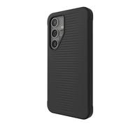 ZAGG Luxe Graphene-Reinforced Case for Samsung Galaxy S24 Plus [6.2-Inch], Wireless Charger Compatible, Slim and Comfortable Design, Shockproof Phone Back Cover (Black)