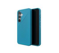 ZAGG Luxe Graphene-Reinforced Case for Samsung Galaxy S25 [6.2-Inch], Wireless Charger Compatible, Slim & Lightweight Design, Secure Grip, Shockproof Phone Back Cover (River Blue)