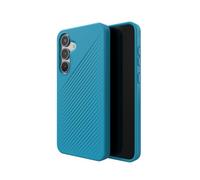 ZAGG Luxe Graphene-Reinforced Case for Samsung Galaxy S25 Plus [6.7-Inch], Wireless Charger Compatible, Slim & Lightweight Design, Secure Grip, Shockproof Phone Back Cover (River Blue)