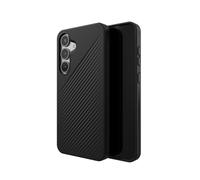 ZAGG Luxe Graphene-Reinforced Case for Samsung Galaxy S25 Plus [6.7-Inch], Wireless Charger Compatible, Slim & Lightweight Design, Secure Grip, Shockproof Phone Back Cover (Black)