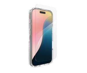 ZAGG Luxe Snap & Glass 360 Graphene-Reinforced Case with Tempered Glass Screen Protector for iPhone 16 Pro Max [6.9-Inch], MagSafe Compatible, Anti-Yellowing, Shockproof (Transparent)