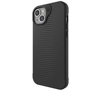 ZAGG Luxe Snap Graphene-Reinforced Case for iPhone 14 Plus and iPhone 15 Plus [6.7-Inch], MagSafe Compatible, Slim and Comfortable Design, Shockproof Phone Back Cover (Black)