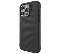 ZAGG Luxe Snap Graphene-Reinforced Case for iPhone 15 Pro Max [6.7-Inch], MagSafe Compatible, Slim and Comfortable Design, Shockproof Phone Back Cover (Black)