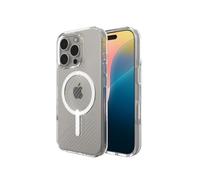 ZAGG Luxe Snap Graphene-Reinforced Case for iPhone 16 Pro Max [6.9-Inch], MagSafe Compatible, Slim and Comfortable Design, Shockproof Phone Back Cover (Transparent)