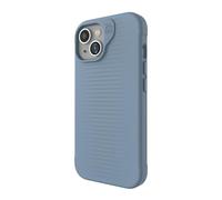 ZAGG Luxe Snap iPhone 15 Case - Protective Cell Phone Case, Drop Protection (10ft/3m), Durable Graphene Material, Slim and Lightweight MagSafe iPhone Case for iPhone 15 Models Blue