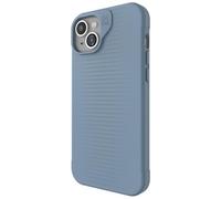 ZAGG Luxe Snap iPhone 15 Plus Case - Protective Cell Phone Case, Drop Protection (10ft/3m), Durable Graphene Material, Slim and Lightweight MagSafe Phone Case, Blue
