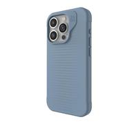 ZAGG Luxe Snap iPhone 15 Pro Case - Protective Cell Phone Case, Drop Protection (10ft/3m), Durable Graphene Material, Slim and Lightweight MagSafe iPhone Case for iPhone 15 Models Blue
