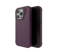 ZAGG Luxe Snap iPhone 15 Pro Case - Protective Cell Phone Case, Drop Protection (10ft/3m), Durable Graphene Material, Slim and Lightweight MagSafe Phone Case, Plum