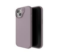ZAGG Manhattan Snap Graphene-Reinforced Case for iPhone 13, 14 and 15 [6.1-Inch], MagSafe Compatible, Slim Soft Design, Shockproof Phone Back Cover (Lavender)