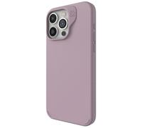 ZAGG Manhattan Snap Graphene-Reinforced Case for iPhone 15 Pro Max [6.7-Inch], MagSafe Compatible, Slim Soft Design, Shockproof Phone Back Cover (Lavender)