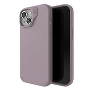 ZAGG Manhattan Snap Graphene-Reinforced Case for iPhone 15 Pro Max [6.7-Inch], MagSafe Compatible, Slim Soft Design, Shockproof Phone Back Cover (Lavender)