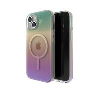 ZAGG Milan Snap Graphene-Reinforced Case for iPhone 13, 14 and 15 [6.1-Inch], MagSafe Compatible, Anti-Yellowing, Shockproof Phone Back Cover (Iridescent)