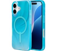 ZAGG Milan Snap Graphene-Reinforced Case for iPhone 16 [6.1-Inch], MagSafe Compatible, Anti-Yellowing, Slim Design, Secure Grip, Fashion-Forward, Shockproof Phone Back Cover (Deep Aurora)