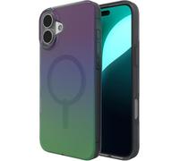 ZAGG Milan Snap Graphene-Reinforced Case for iPhone 16 Plus [6.7-Inch], MagSafe Compatible, Anti-Yellowing, Slim Design, Secure Grip, Fashion-Forward, Shockproof Phone Back Cover (Raven Feather)