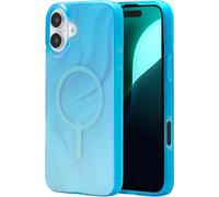 ZAGG Milan Snap Graphene-Reinforced Case for iPhone 16 Plus [6.7-Inch], MagSafe Compatible, Anti-Yellowing, Slim Design, Secure Grip, Fashion-Forward, Shockproof Phone Back Cover (Deep Aurora)