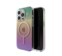 ZAGG Milan Snap iPhone 15 Pro Case - iPhone MagSafe Case with Drop Protection (13ft/4m), Durable Graphene, Anti-Yellowing & Scratch-Resistant, Wireless Charging MagSafe Case Iridescent