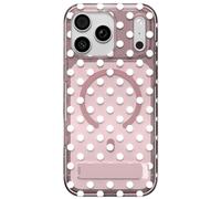 ZAGG Milan Snap iPhone 18 Pro/17 Pro Phone Case with MagSafe - Classic Polka