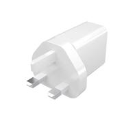 ZAGG mophie Essentials 20W 1-Port USB-C Fast Charger, Power Delivery PD UK Wall Adapter for iPhone, Samsung, iPad, MacBook and More - Optimized for MagSafe, Compact Design (White)