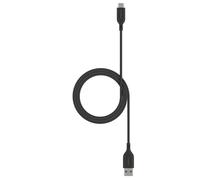 ZAGG mophie Essentials USB-A to USB-C Fast Charger and Data Transfer Cable, Enduraflex Silicone, Long-Lasting, Heavy-Duty, 15W, 1m, Black