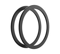 ZAGG mophie Snap Adapter, Magnetic Rings to Attach any QI-enabled Device to Mounted Chargers, x2 included, Black