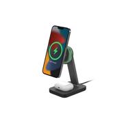 ZAGG Mophie Snap+ Wireless Charging Stand & Pad 15W Dual Charger (EU Adapter)...